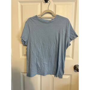 Women's Short Sleeve T-Shirt - A New Day™ Light Blue XL
